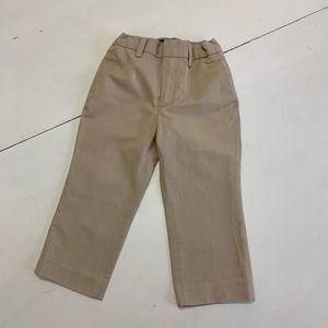 EUC crewcuts khaki pants, sz 2